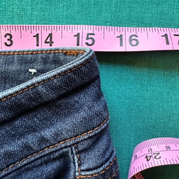 LOFT Curvy Skinny Women’s Blue Jeans. Five Pocket Zip Up. Size 8/29 - Picture 7 of 7